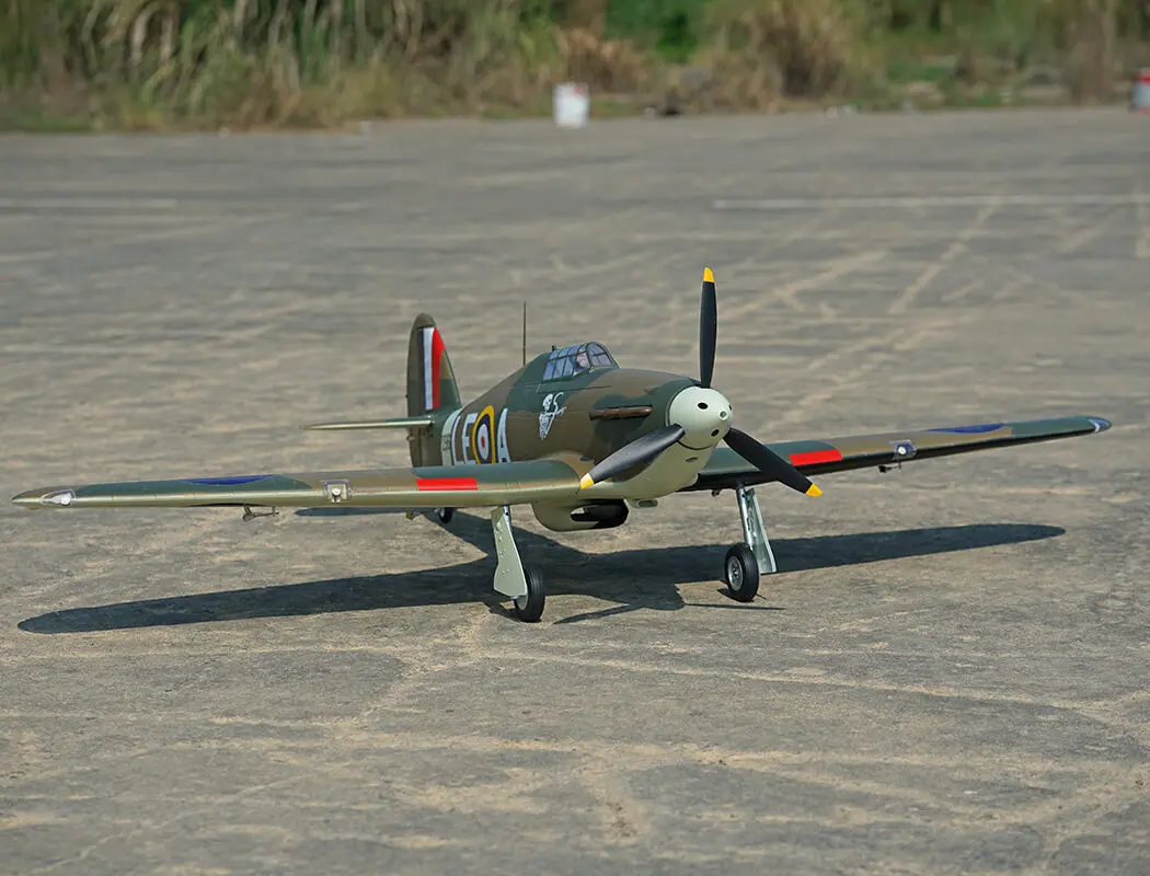 Xfly Hawker Hurricane Mk1 Brown/Green 1200mm PNP – view 24