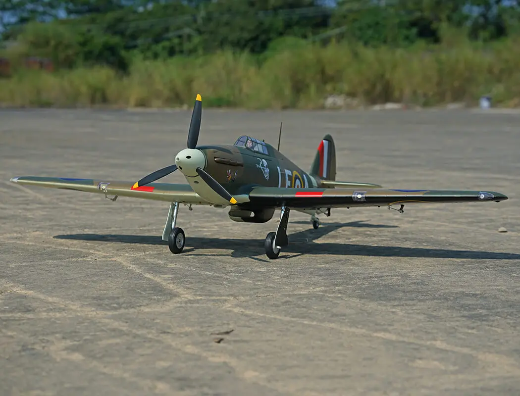 Xfly Hawker Hurricane Mk1 Brown/Green 1200mm PNP – view 25