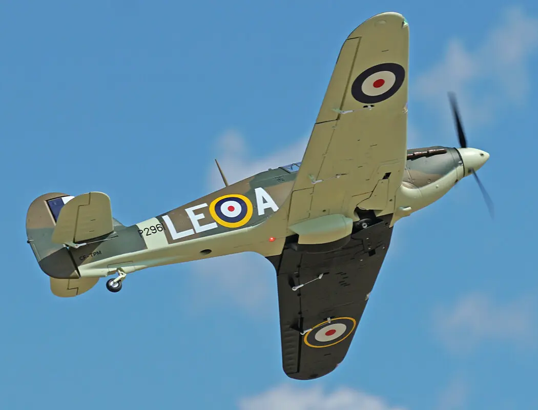 Xfly Hawker Hurricane Mk1 Brown/Green 1200mm PNP – view 29