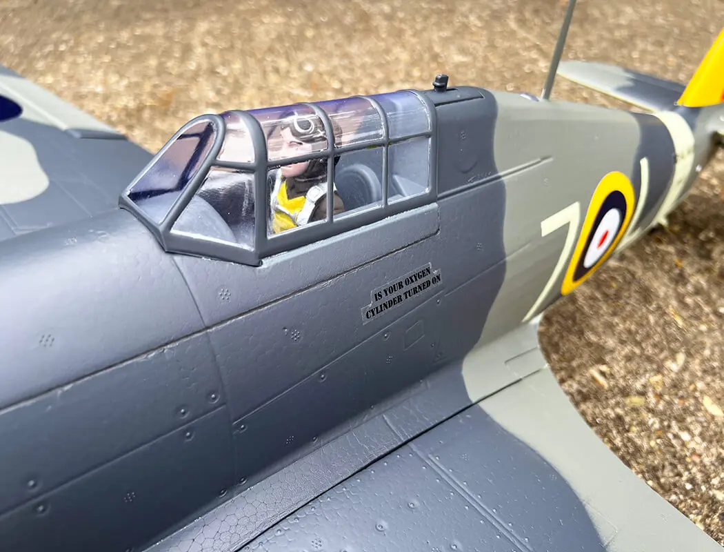 Xfly Hawker Sea Hurricane Mk1 Grey/Green 1200mm PNP – view 2