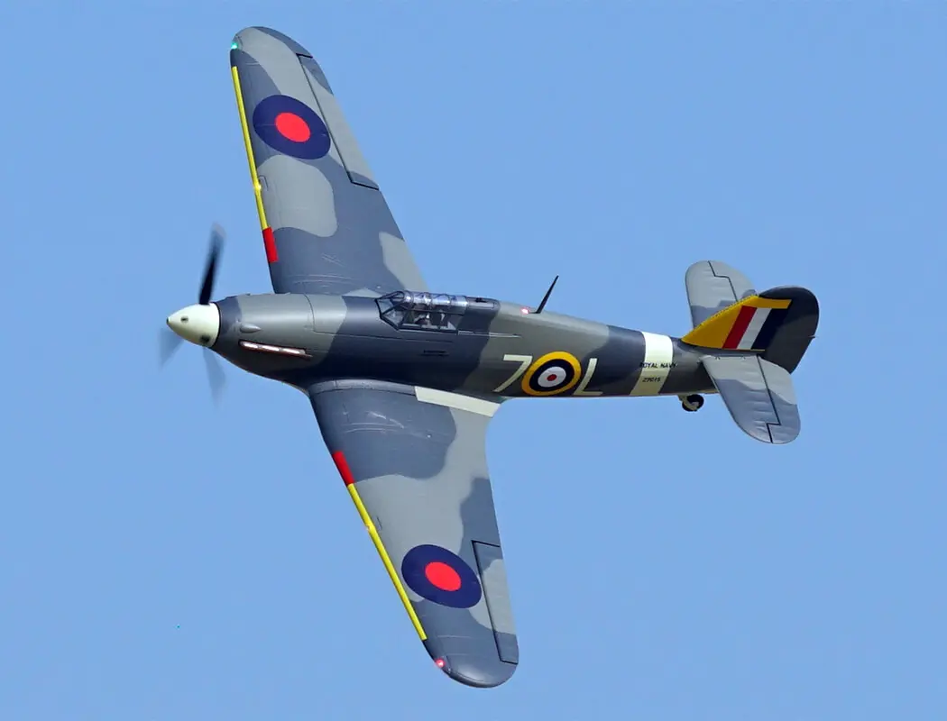 Xfly Hawker Sea Hurricane Mk1 Grey/Green 1200mm PNP – view 5