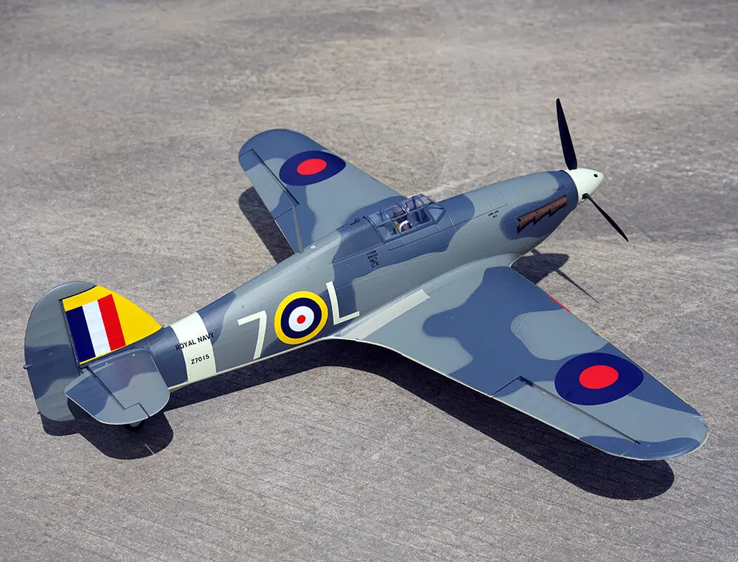 Xfly Hawker Sea Hurricane Mk1 Grey/Green 1200mm PNP – view 9