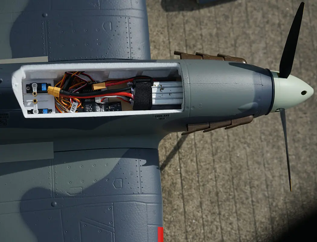 Xfly Hawker Sea Hurricane Mk1 Grey/Green 1200mm PNP – view 14