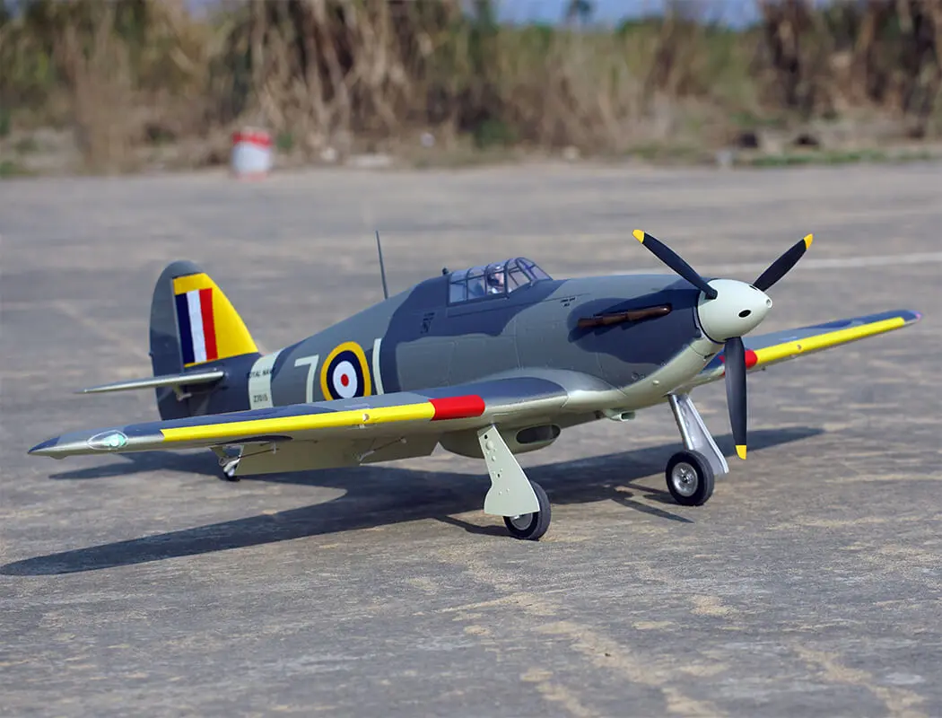Xfly Hawker Sea Hurricane Mk1 Grey/Green 1200mm PNP – view 23