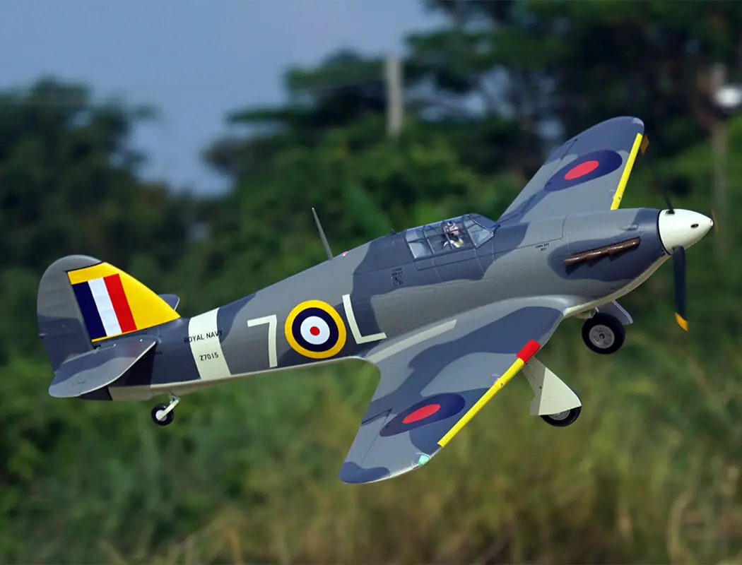 Xfly Hawker Sea Hurricane Mk1 Grey/Green 1200mm PNP – view 24