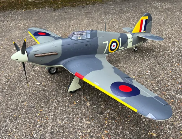 Xfly Hawker Sea Hurricane Mk1 Grey/Green 1200mm PNP