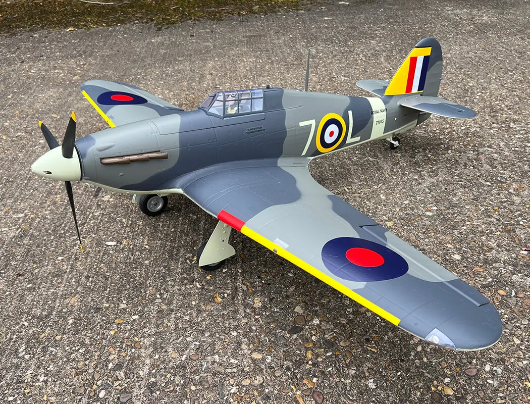 Xfly Hawker Sea Hurricane Mk1 Grey/Green 1200mm PNP – view 31
