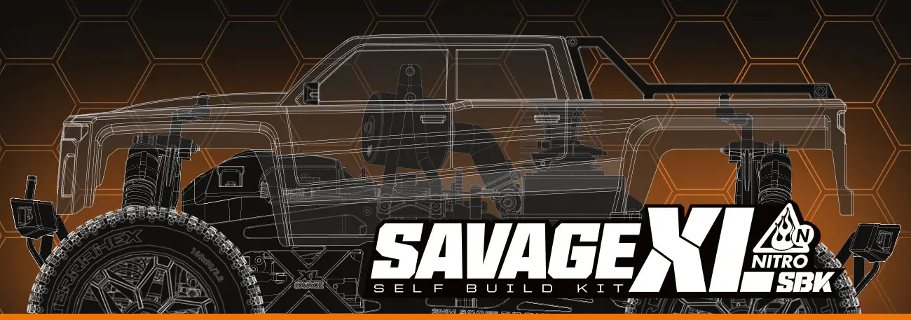 HPI Savage XL Nitro SBK (160550) build your own kit – announcement