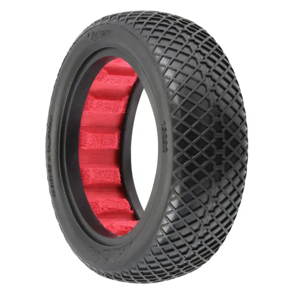 Aka Viper 1:10 Buggy Tyre Medium Soft Front 2wd Without Insert (2)