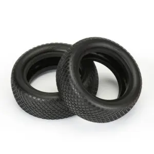 Aka Viper 1:10 Buggy Tyre Medium Soft Front 4wd Without Insert (2)