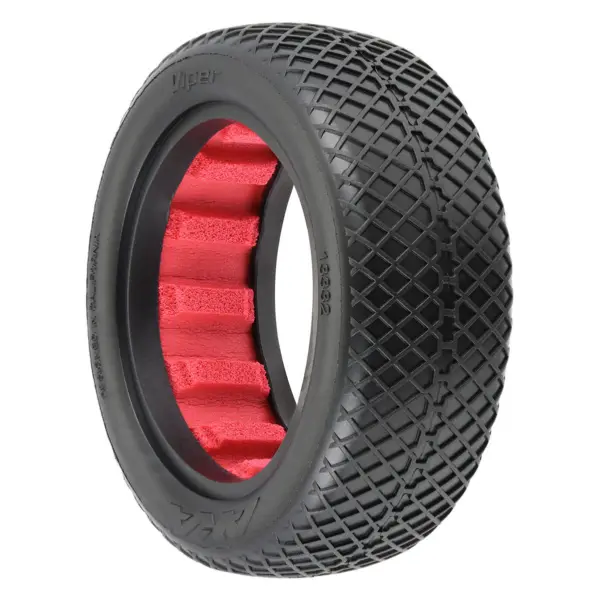 Aka Viper 1:10 Buggy Tyre Medium Soft Front 4wd Without Insert (2)