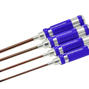 PHILLIPS SCREWDRIVER SET 3.5-4.0-5.0-5.8 X120mm (4)