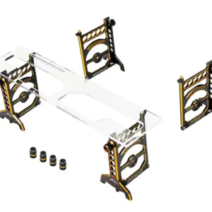 Set-Up System 1/10 Touring Cars With Bag Black Golden Limited Edition