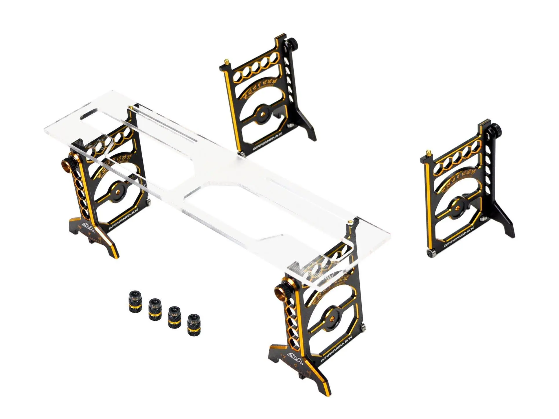Set-Up System 1/10 Touring Cars With Bag Black Golden Limited Edition