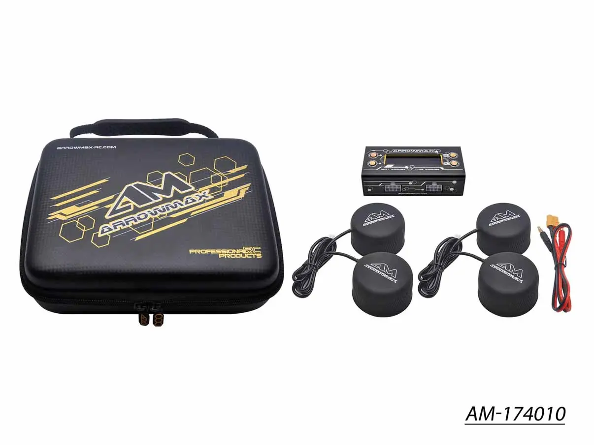 Tyre Warmer & Batt Warmer With Bag Black Golden