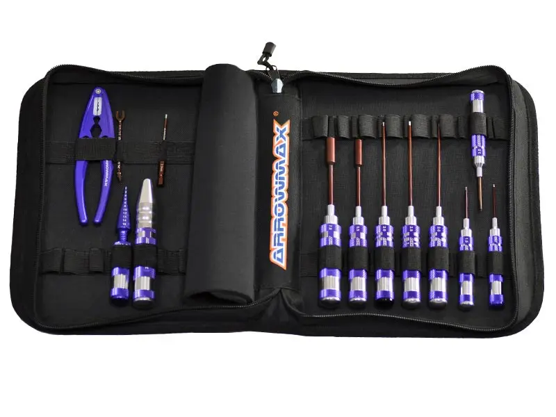 Am Toolset for 1:10 Offroad (13pcs) With Tools Bag