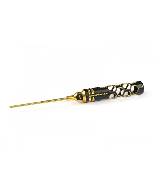 Allen Wrench 2.0 X 100mm Black Golden