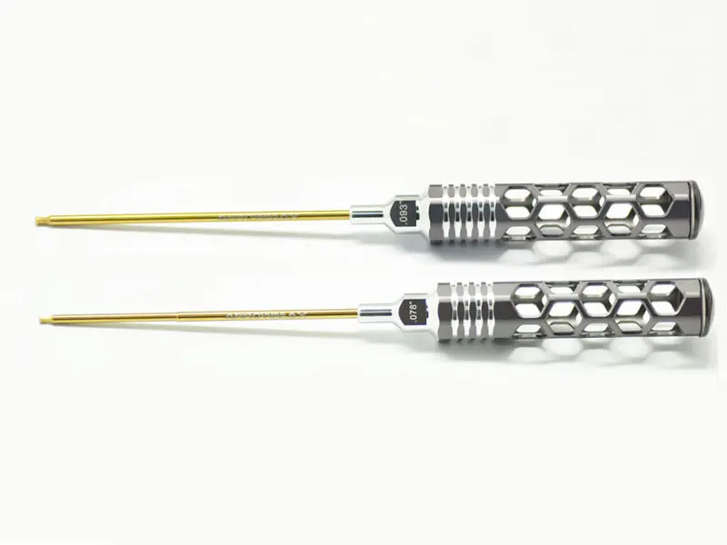 BALL DRIVER SET .078 .093 X120mm 2PCES HONEYCOMB