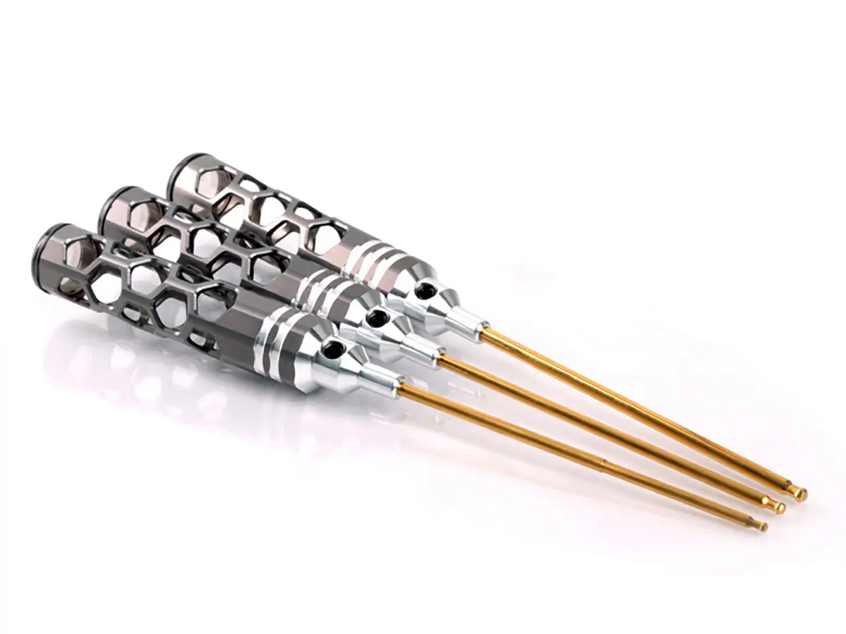 Ball Driver Hex Wrench Set 2.0- 2.5-3.0 X 120mm 3pces Honeycomb