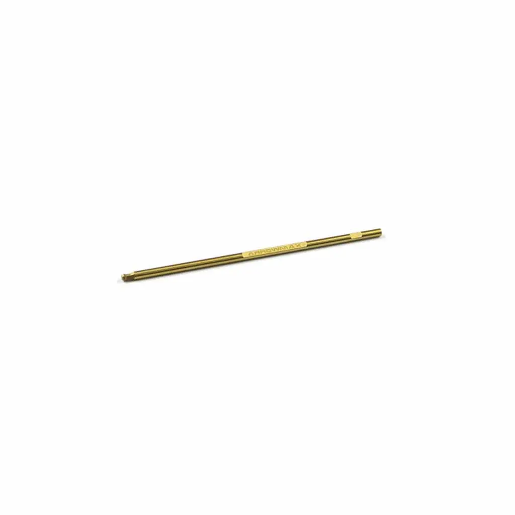 Ball Driver Hex Wrench .093 (3/32) X 100mm Tip Only (Tungsten Steel)