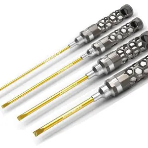 Flat Head Screwdriver Set 3.0-4.0-5.0 -5.8 (4) Honeycomb