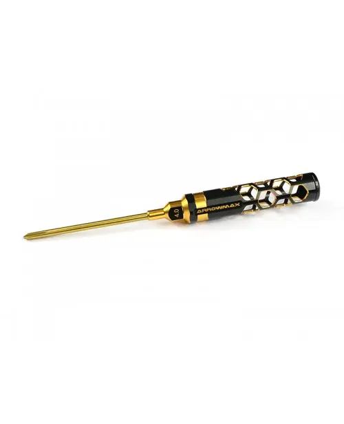 Phillips Screwdriver 4.0 X 100mm Black Golden