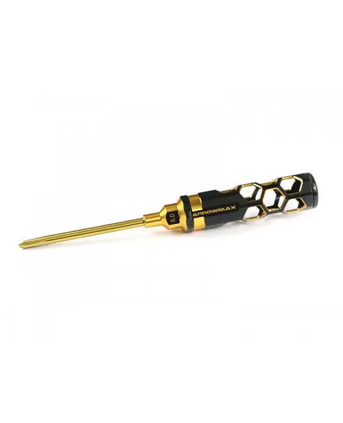 Phillips Screwdriver 5.0 X 100mm Black Golden