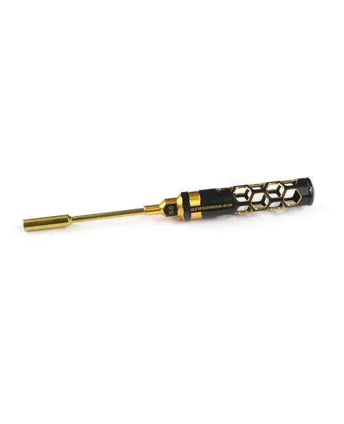 Nut Driver 5.0 X 100mm Black Golden