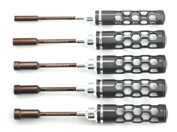 Nut Driver Set Us X 100mm 5pces Honeycomb