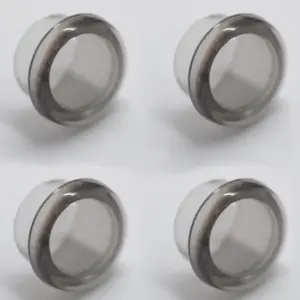 14mm Lexan End Cap for Honeycomb Tool Gray (4)