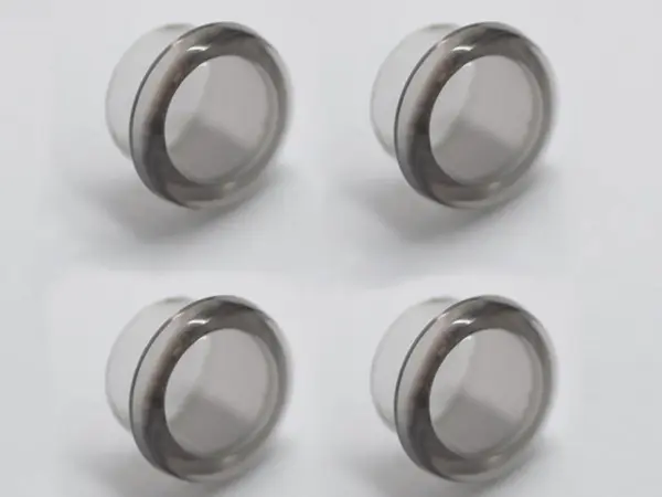 14mm Lexan End Cap for Honeycomb Tool Gray (4)