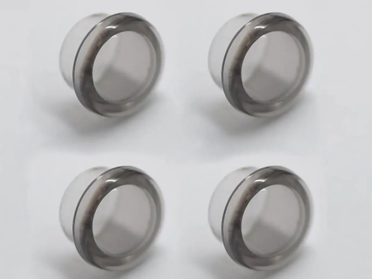 14mm Lexan End Cap for Honeycomb Tool Gray (4)
