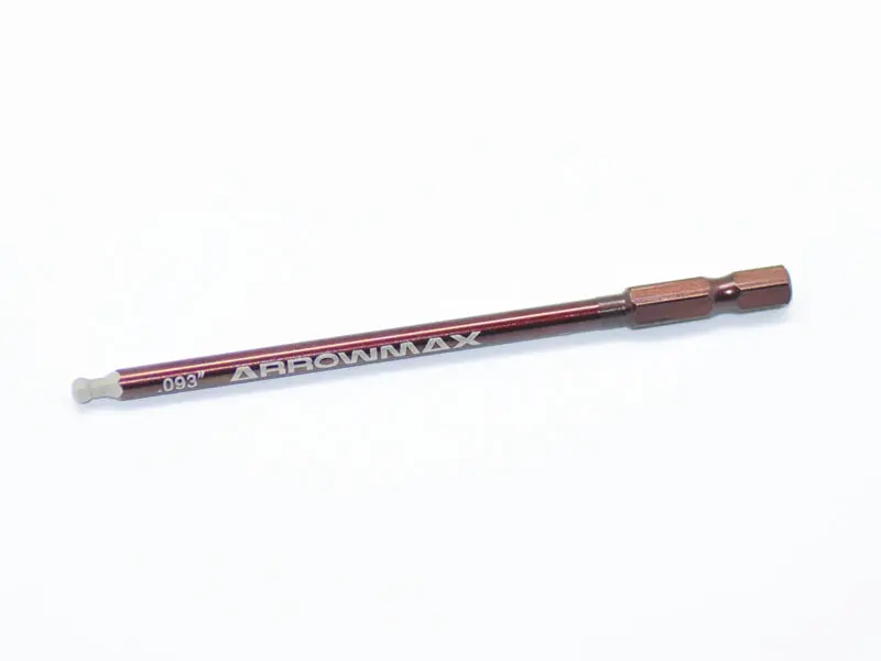 Ball Driver Hex Wrench .093 (3:32) X 70mm Quick Drive Tip