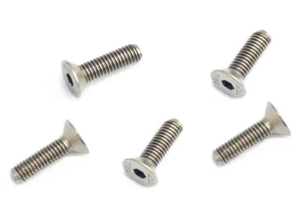 Titanium Screw Allen Countersunk M3x10 (5)