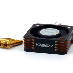 Dash Ultra High Speed Esc Cooling Fan Black Golden
