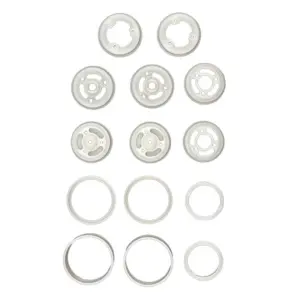Associated Rc10 Model 24 Wheel Set, White