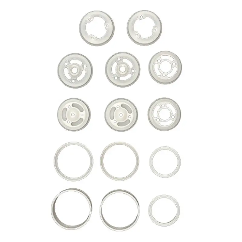 Associated Rc10 Model 24 Wheel Set, White