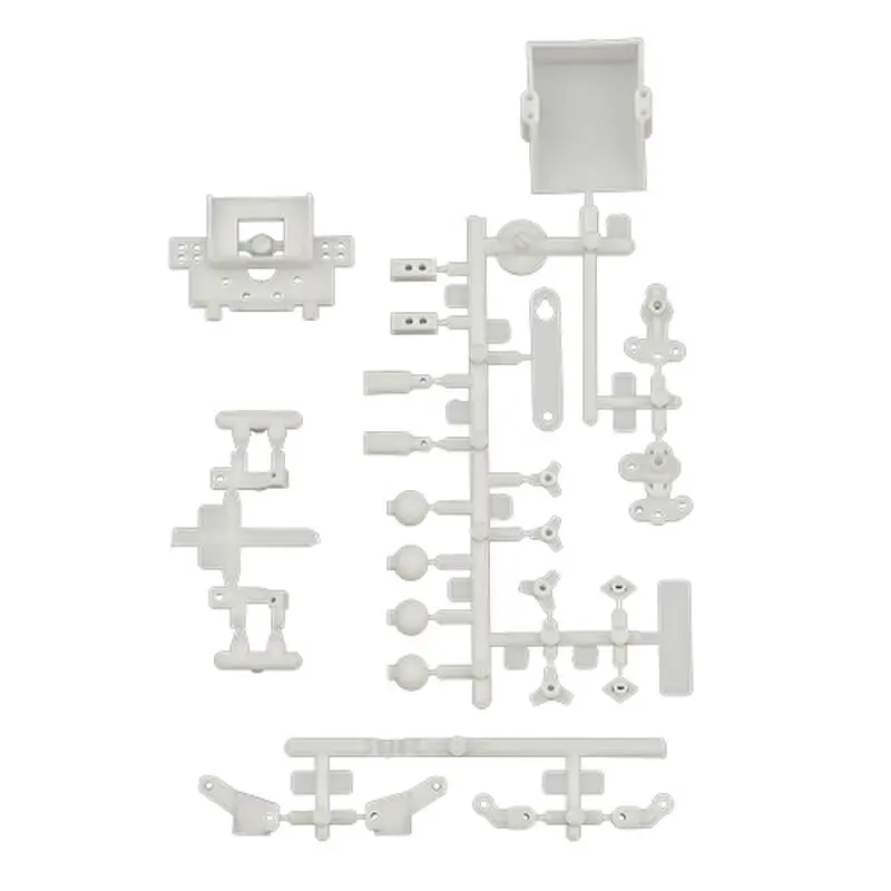 Associated Rc10 Model 24 Rear Bulkhead/Caster/Steering Block