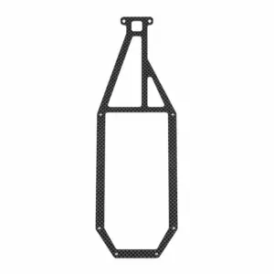 Team Associated Rc10 91 Stealth Car Top Plate Carbon Fibre