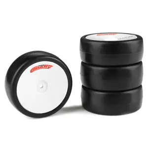 Corally Attack RXC V2 Rubber Tyres 1/10 Ep Touring 32 Shore Carpet 4pcs