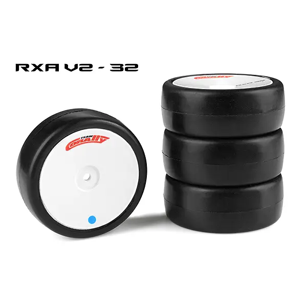 Corally Attack Rxa V2 Rubber Tyres 1/10 Ep Touring 32 Shore Asphalt 4pcs
