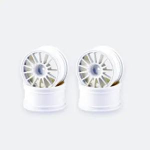 Carisma M48s Multi Spoke Wheels Set (White)