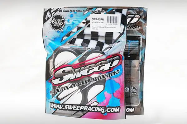 Sweep Exx-R3 Highend Compound Pre-Glued Tc Tyres 24mm 32deg