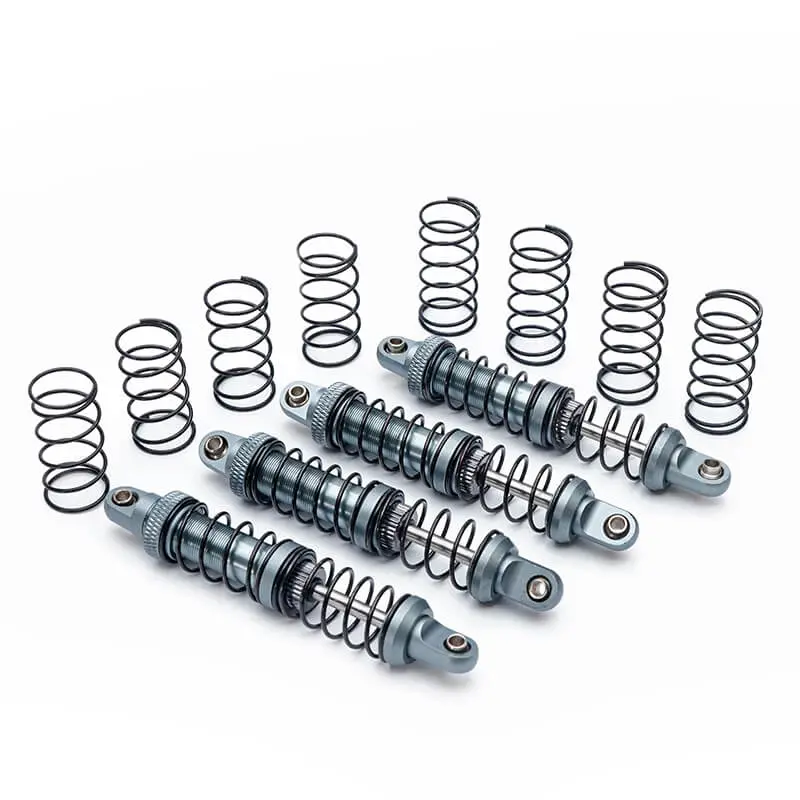 Fastrax Aluminium Adjustable 1:10 Crawler 80mm Shock Set 4pcs