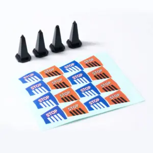 FMS 1:18 Traffic Cone Black (4pcs)