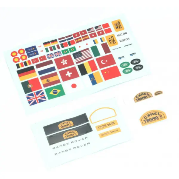 FMS Fcx24m 12481 Range Rover First-Generation Car Body Decal