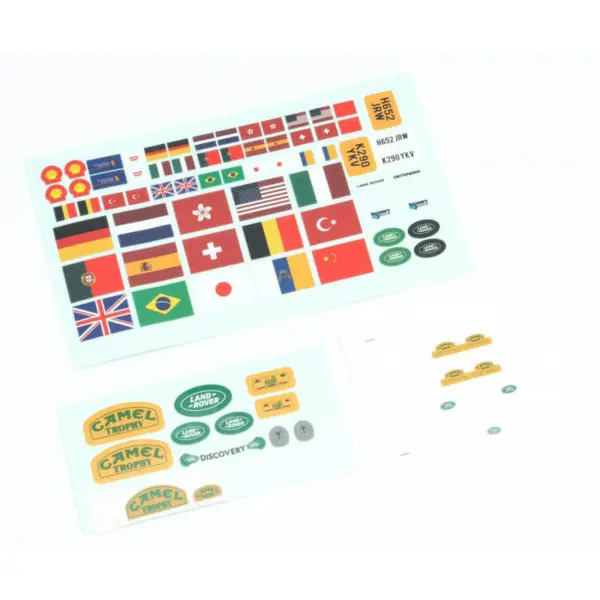 FMS Fcx24m Range Rover Discovery Car Body Decal Sheet 12483