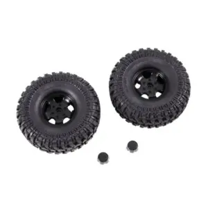 FMS 11042 Wheel Assembly 1pair (25 Degrees)