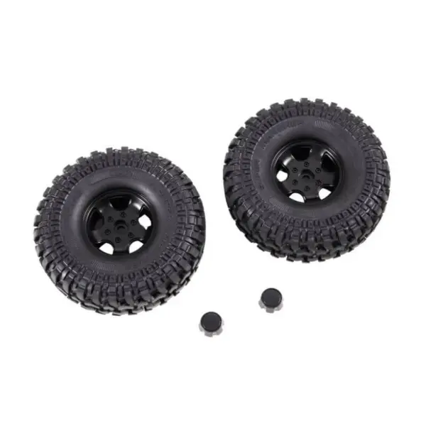 FMS 11042 Wheel Assembly 1pair (25 Degrees)