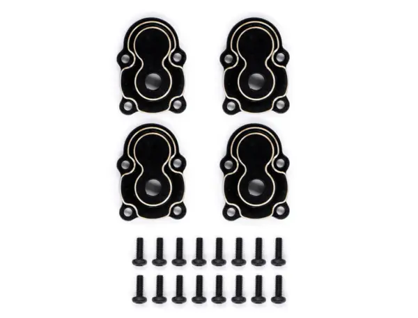 Fastrax Fcx24 Black Brass Axle Housing Covers (4pc)